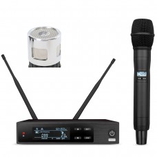 ULXD14 KSM9 Silver Capsule 100 Channel Digital Wireless Microphone System ULXD Handheld Stage Performance